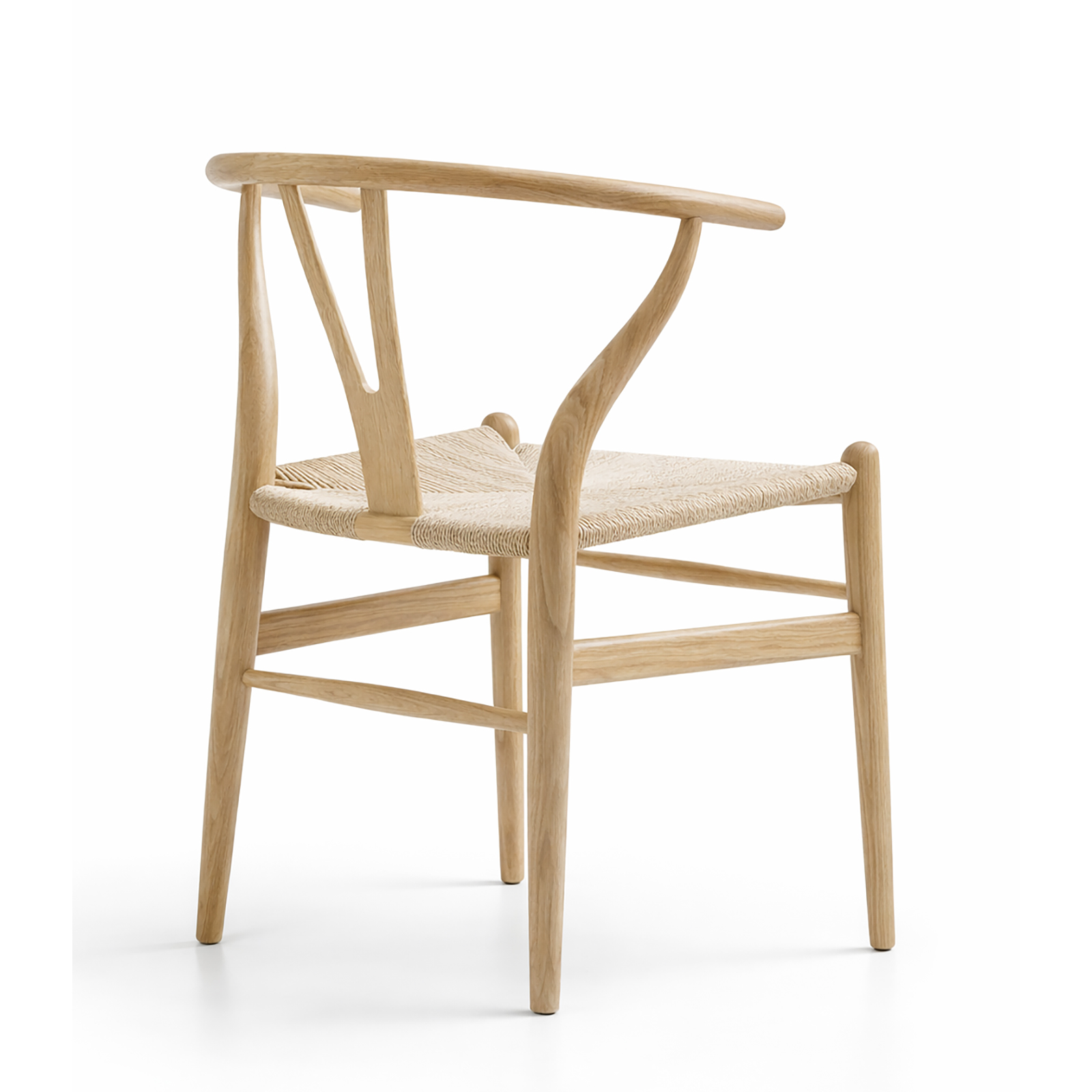 北米産ホワイトアッシュ無垢材 Yバックアームチェア