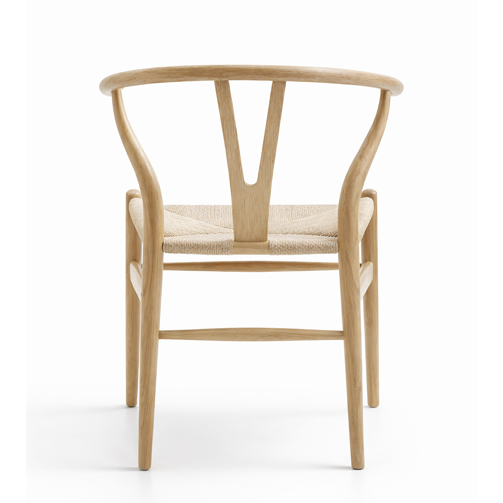 北米産ホワイトアッシュ無垢材 Yバックアームチェア