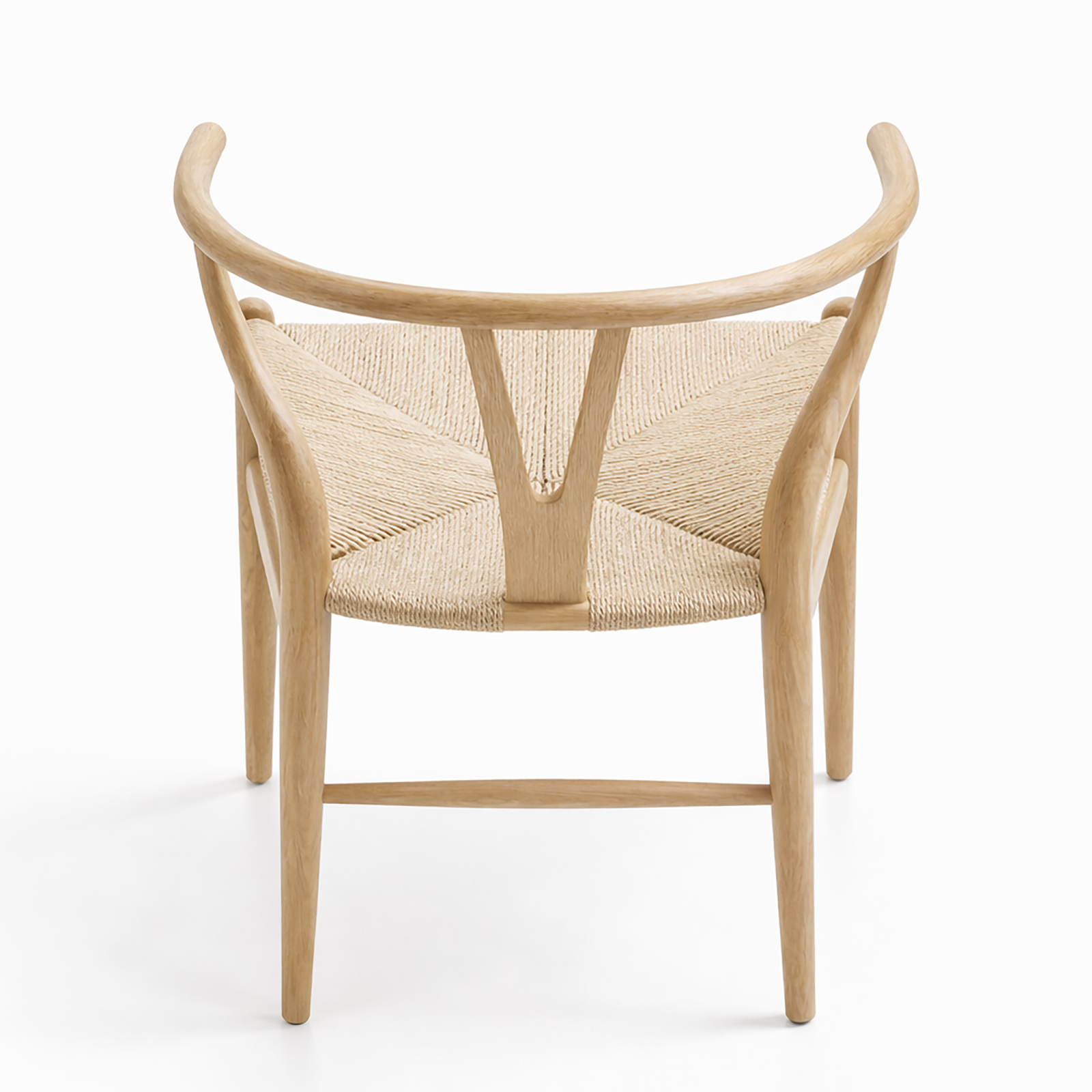 北米産ホワイトアッシュ無垢材 Yバックアームチェア