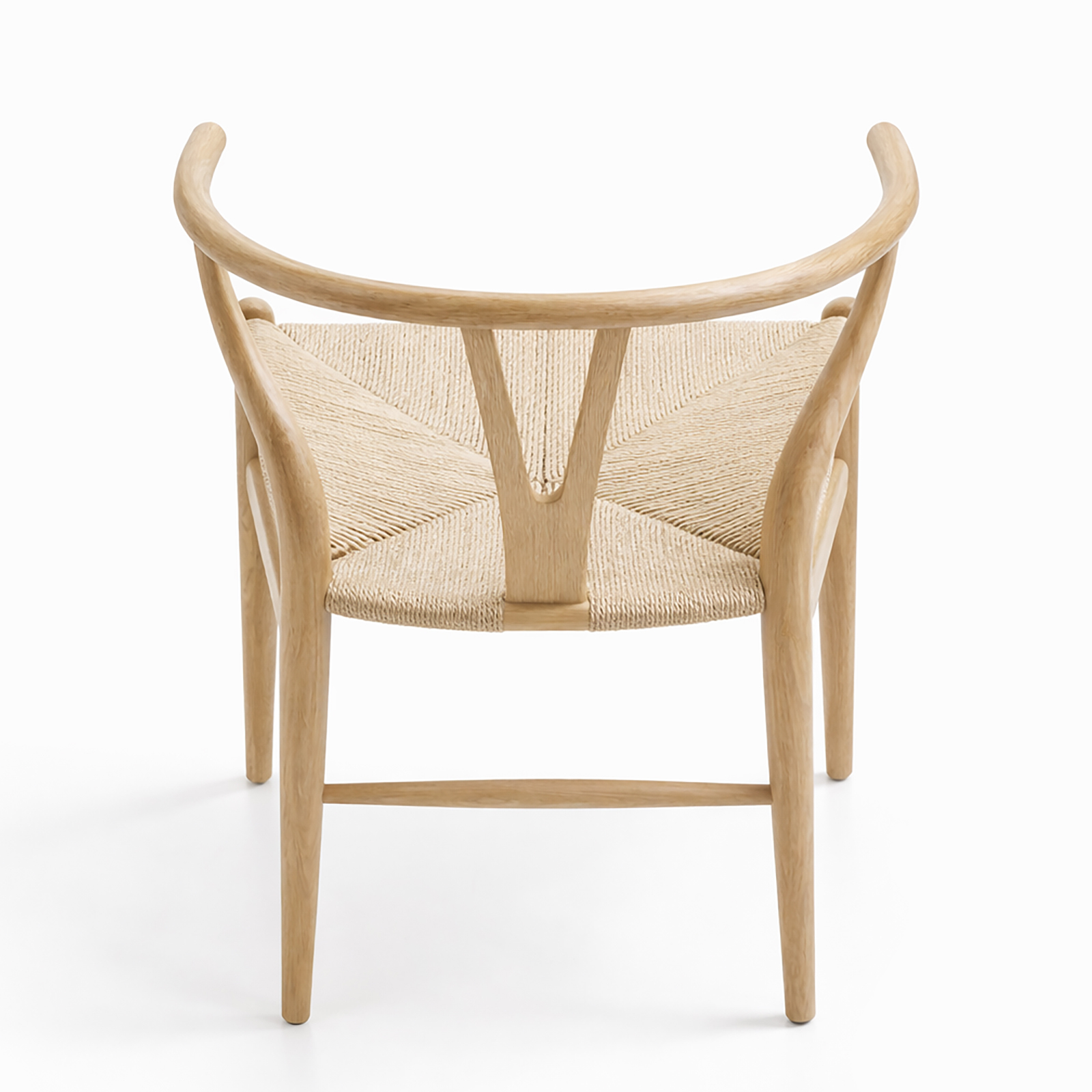 北米産ホワイトアッシュ無垢材 Yバックアームチェア