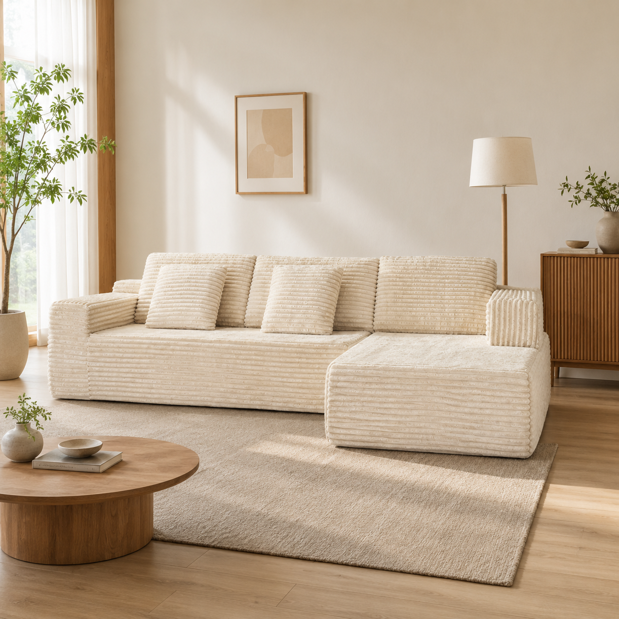 NAGI CORDUROY SOFA｜ナギコーデュロイソファ