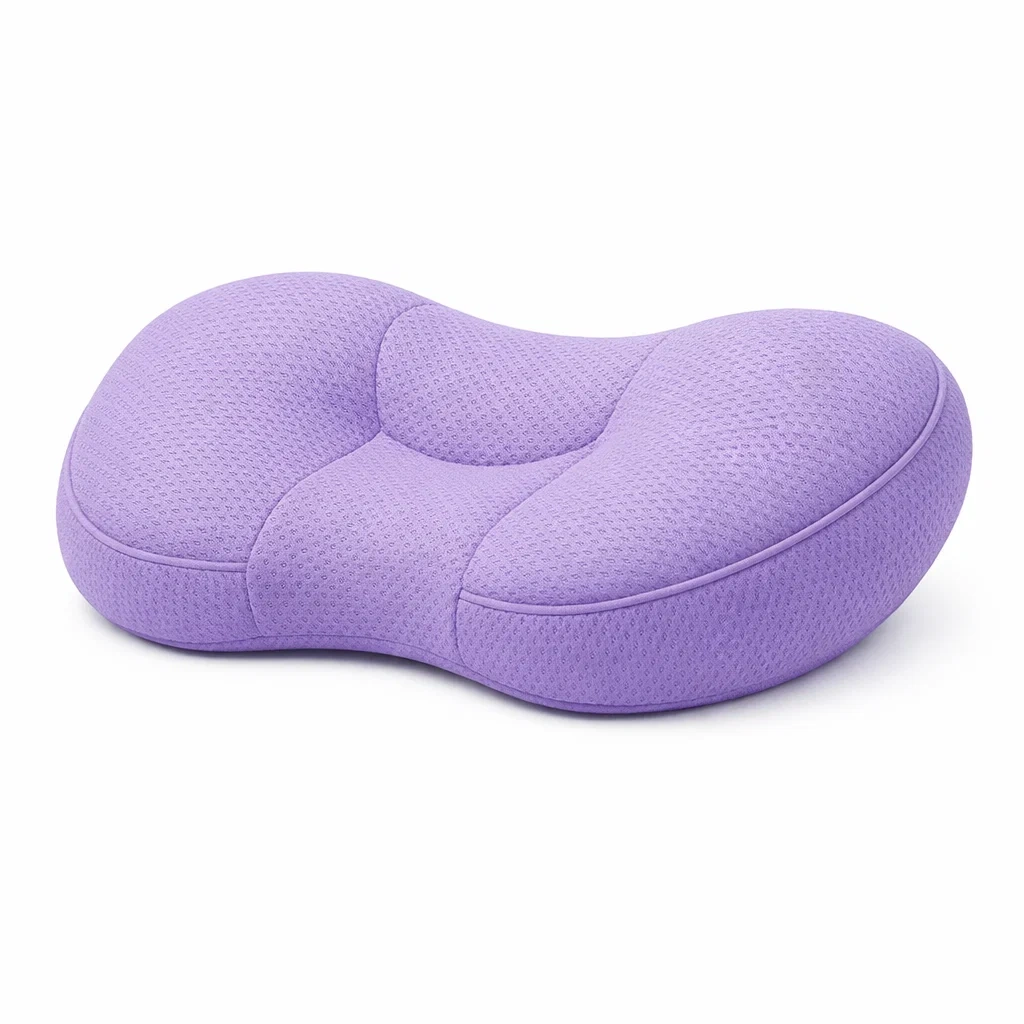 Contoured Orthopedic Knee Pillow C Lavender-staystark