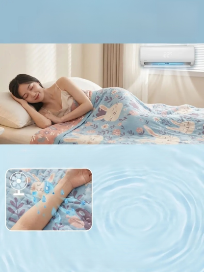 Class A pure cotton air conditioning blanket