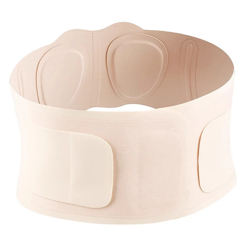 Essential lightweight and breathable lumbar support belt for body care.