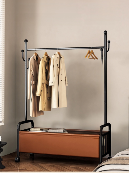Home Indoor Mobile Light Luxury Multi-functional Storage and Drying Rack