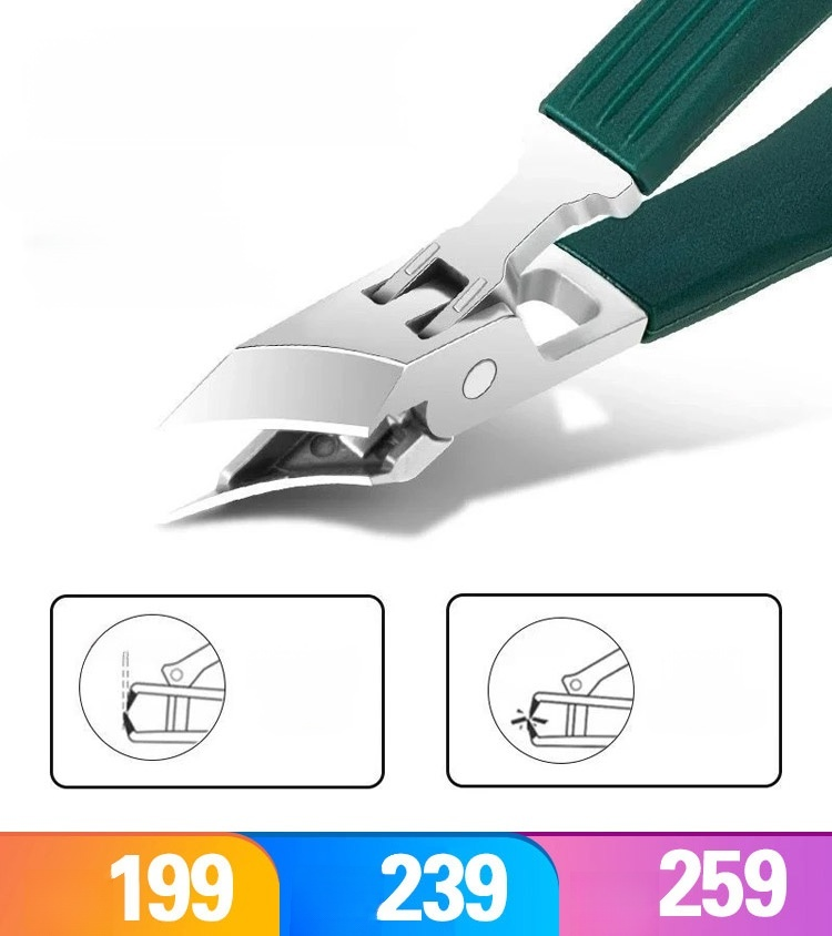 Paronychia special bevel nail clipper set