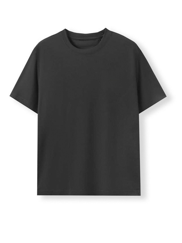 Round-neck luxury embroidered short-sleeve