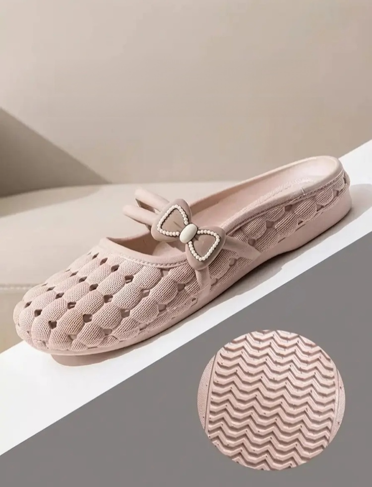 Ultra-soft open-toe hole slippers