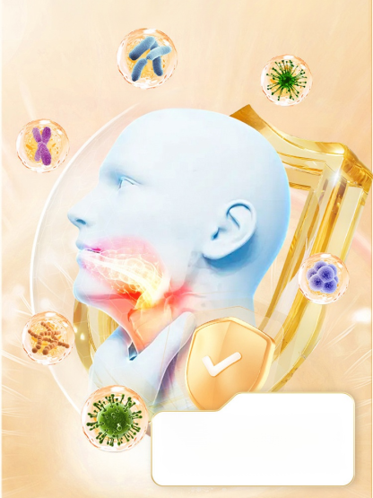 Lung Breathing Purification Tablets - Honeysuckle, Loquat, and Green Fruit Tablets