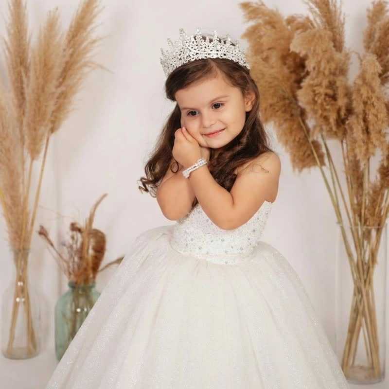 فساتين ماكسي بدون أكمام مزينة بالترتر والرباط - image 4