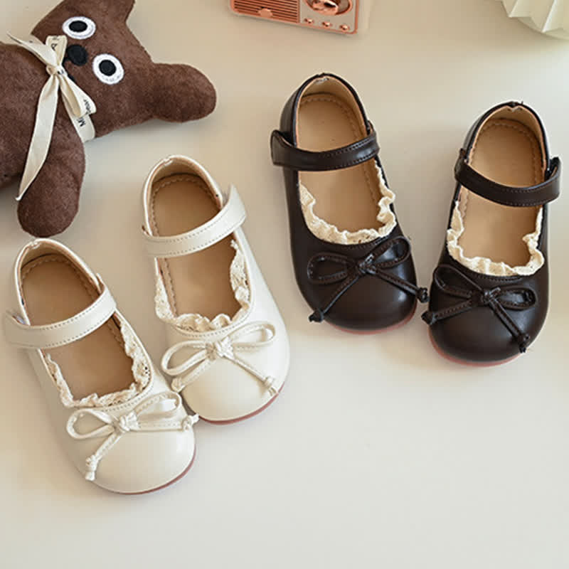 حذاء باليه ذو مقدمة مستديرة وقوس صلب - image 2