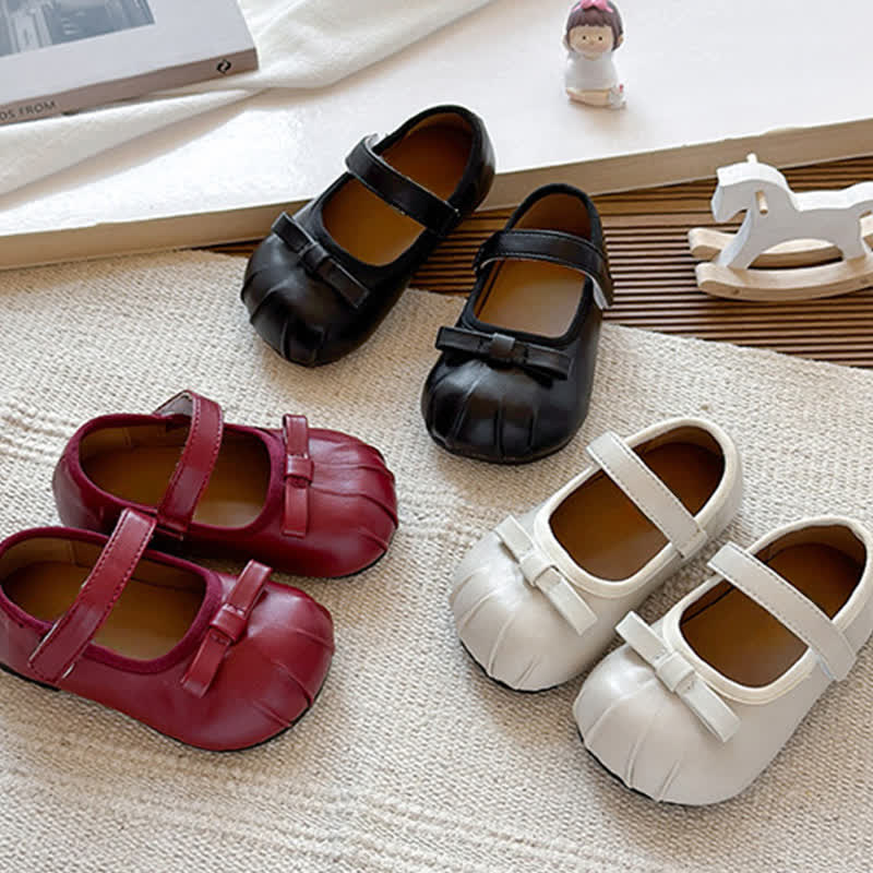 حذاء باليه ذو مقدمة مستديرة وقوس صلب - image 1