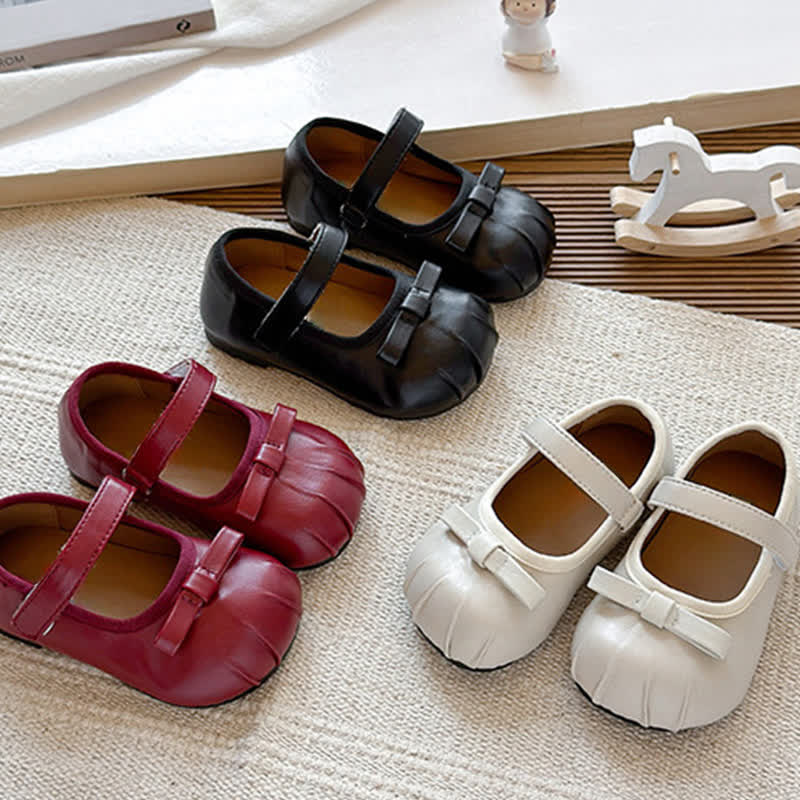 حذاء باليه ذو مقدمة مستديرة وقوس صلب - image 2