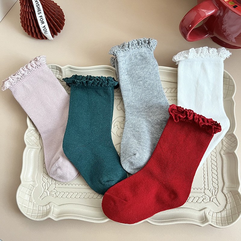 جوارب بتصميم مضفر متين - image 1