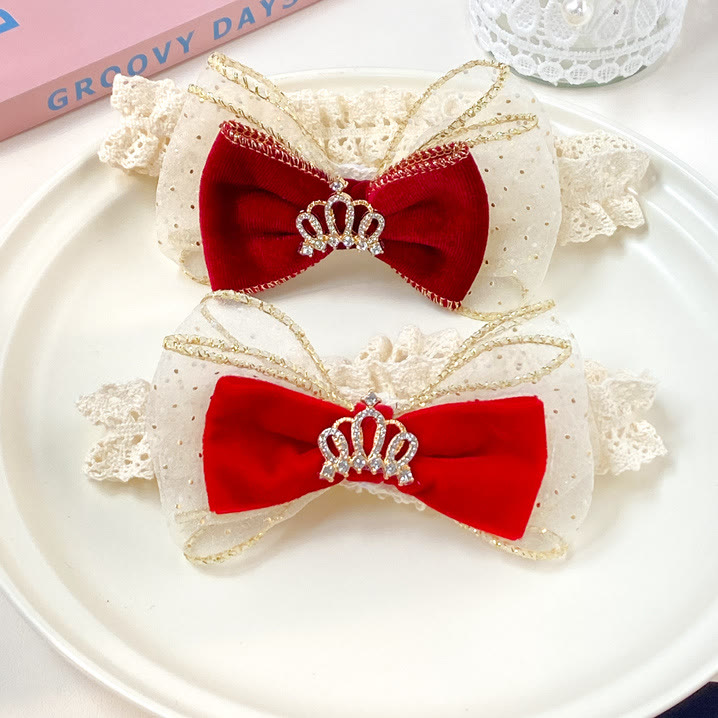 طوق شعر منقط بفيونكة - image 5