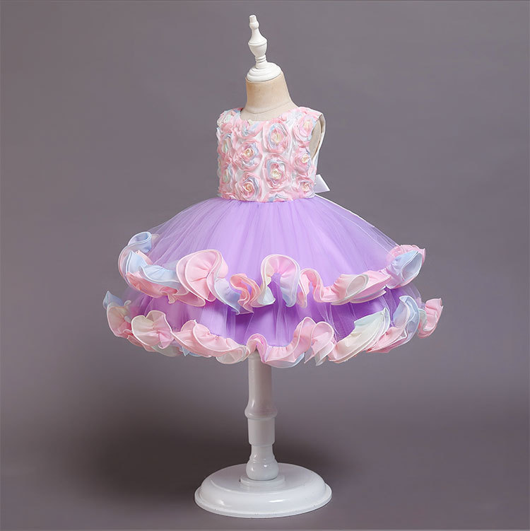 فساتين ميدي بدون أكمام مزينة بوردة شبكية لعيد الفصح - image 18