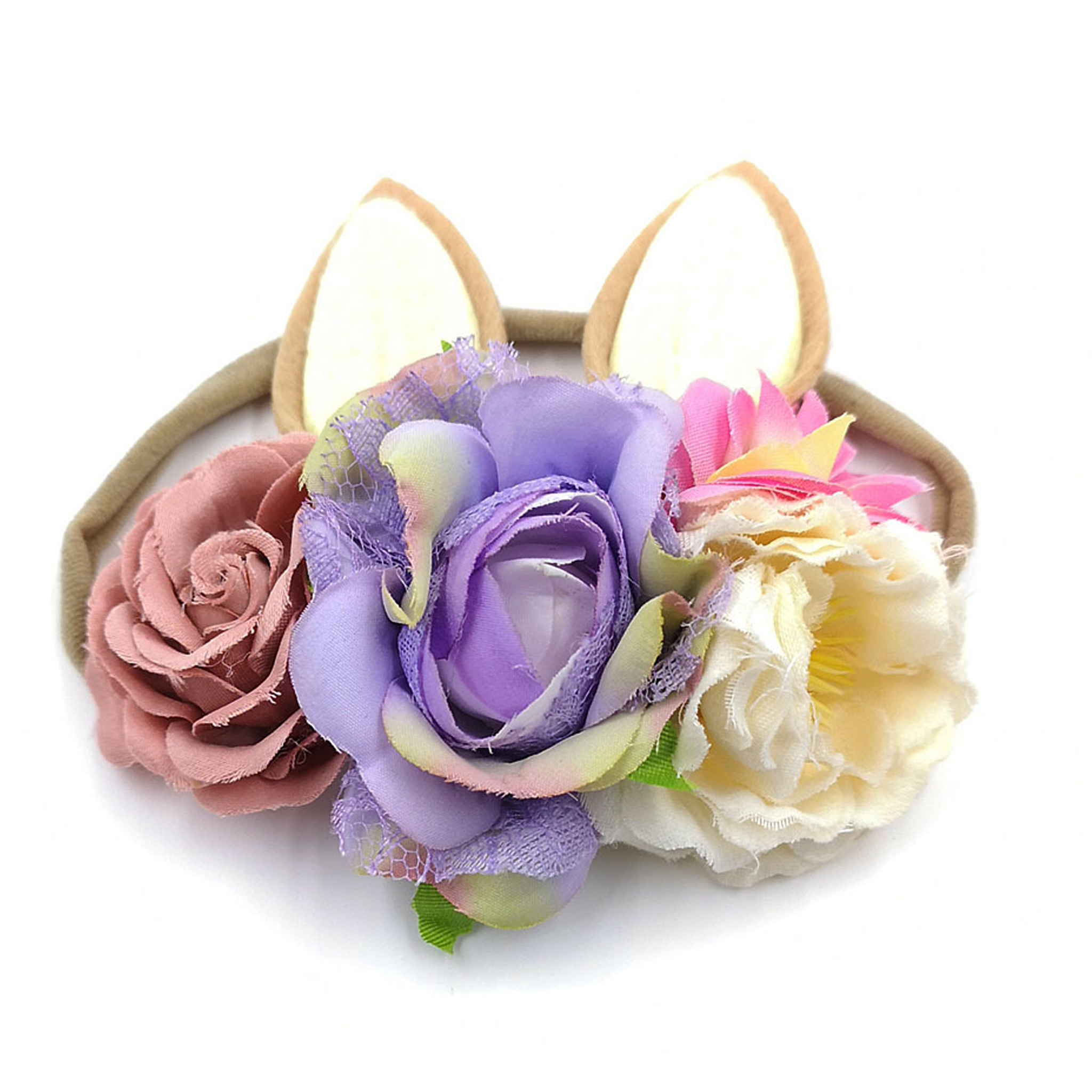 طوق شعر على شكل آذان حيوانات صلبة لعيد الفصح - النمط 3 - image 4