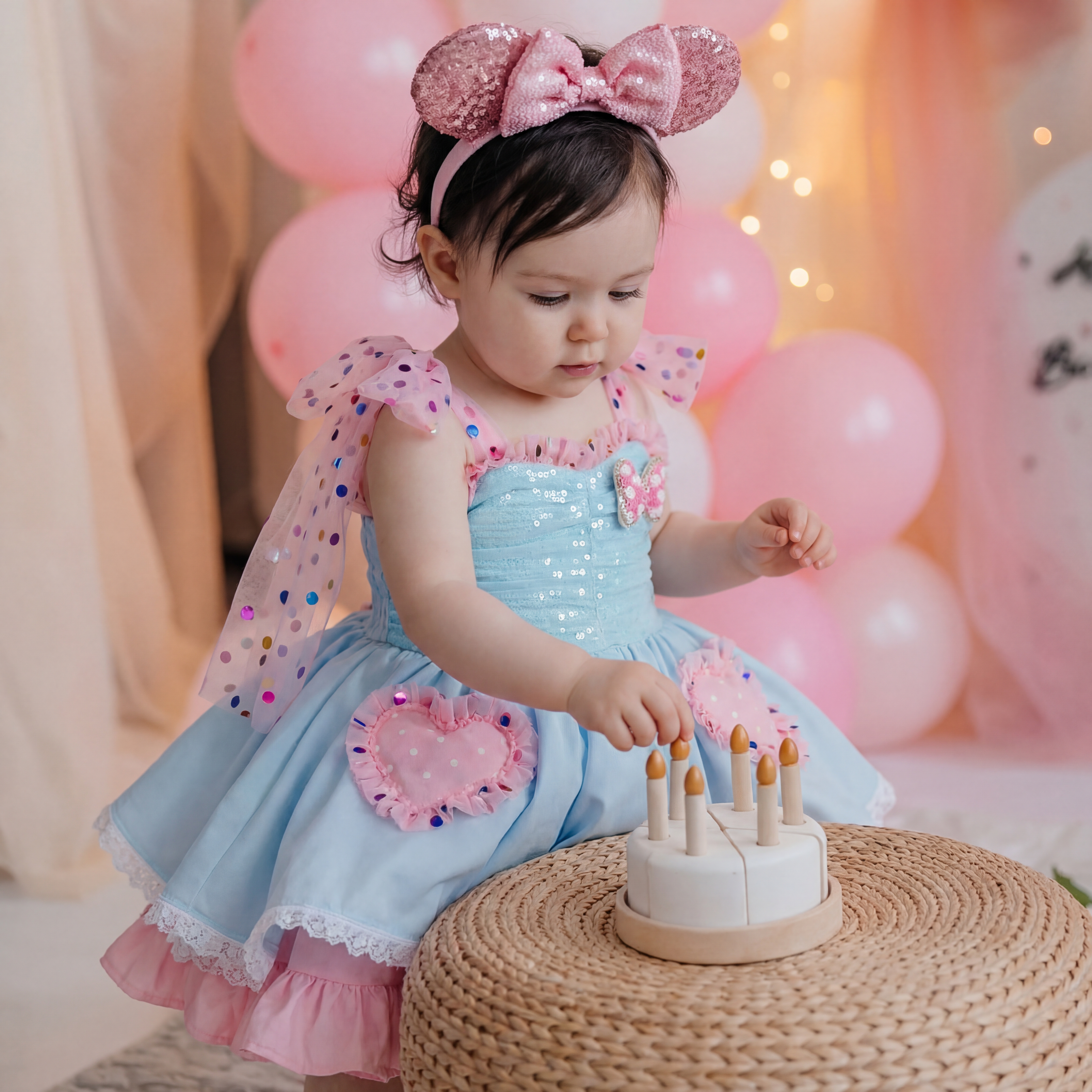 فساتين ميدي بدون أكمام من القطن 100% ذات طبقات متداخلة ومفصولة - image 2