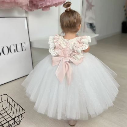 فساتين ميدي بأكمام قصيرة وفتحة جانبية من قماش شبكي - image 4