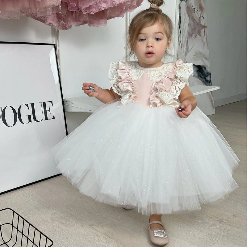 فساتين ميدي بأكمام قصيرة وفتحة جانبية من قماش شبكي - image 3