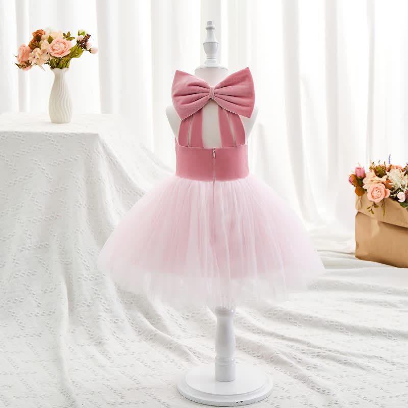 فساتين ميدي مخملية بفتحة جانبية وأكمام ثلاثة أرباع بدون قفازات - image 4