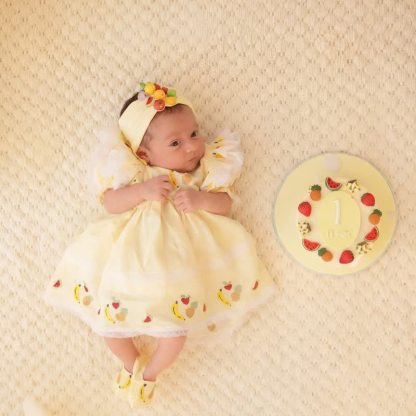 فساتين ميدي قصيرة الأكمام مطرزة بالدانتيل ومخيطة من القطن والكتان - image 3