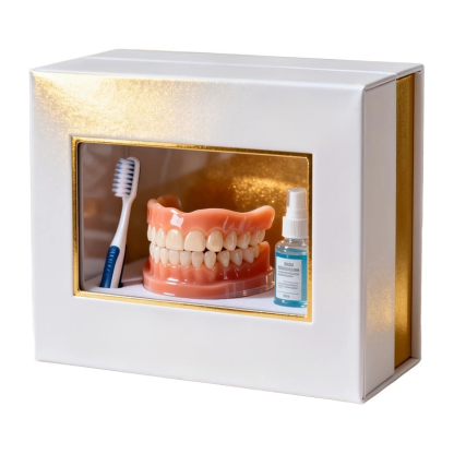 3-in-1 Teeth Whitening & Denture Cosmetic Kit