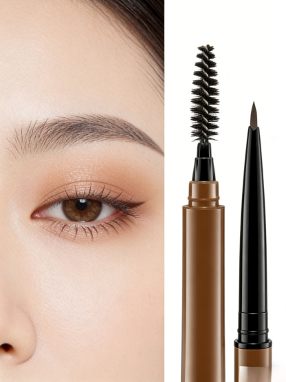 Simulation Liquid Rooted Eyebrow Pencil Wild Eyebrow Colorless Quad Eyebrow Pencil