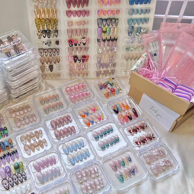 Handcrafted Press-On Nails Mystery Box