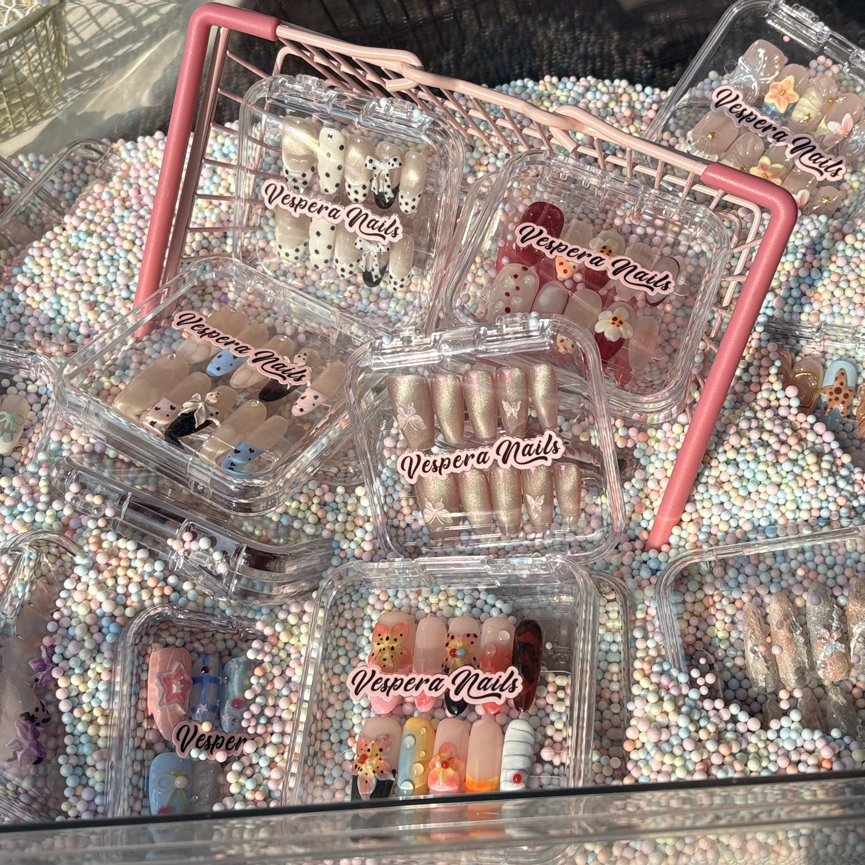 Handcrafted Press-on Nails Abundance Scoop