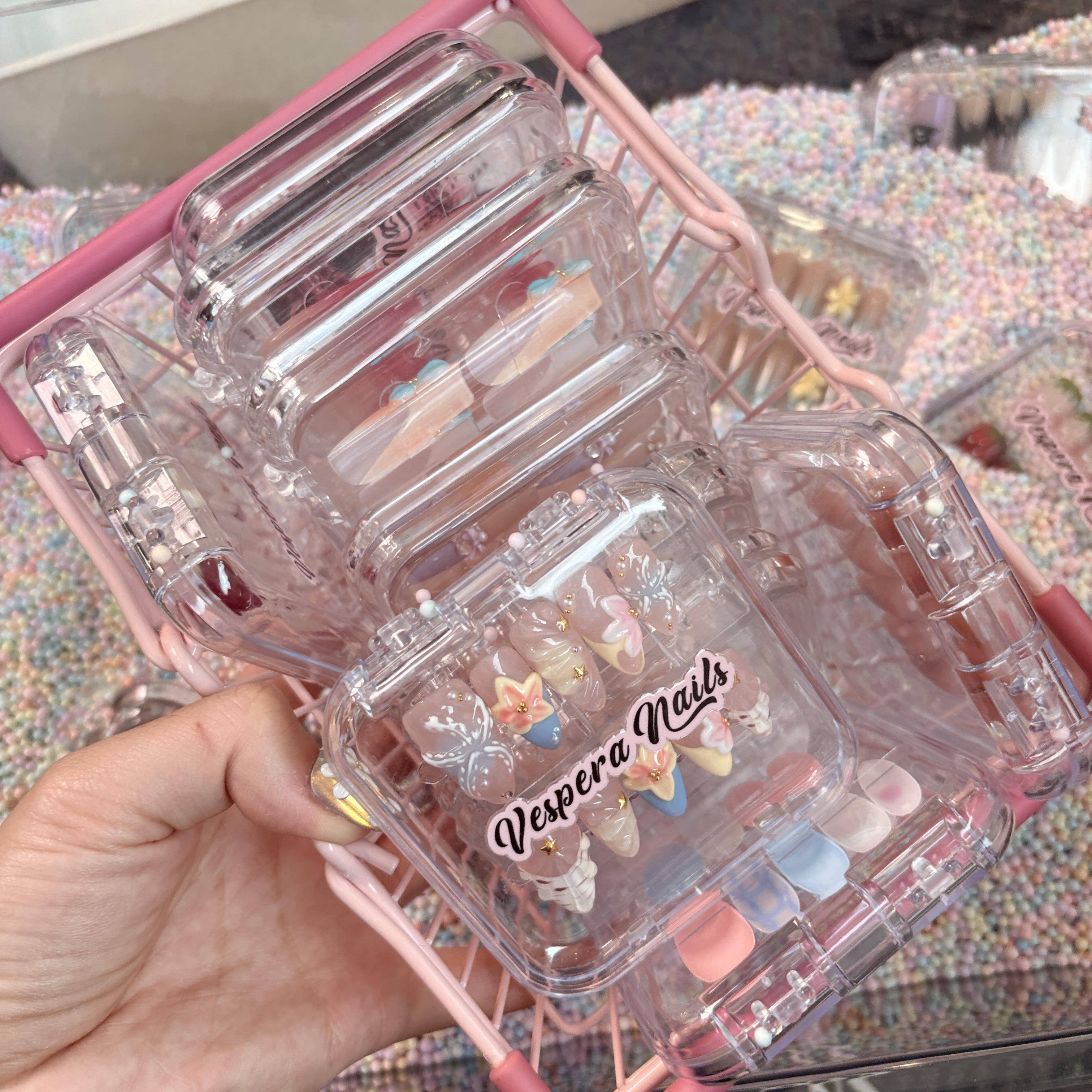 Handcrafted Press-on Nails Abundance Scoop