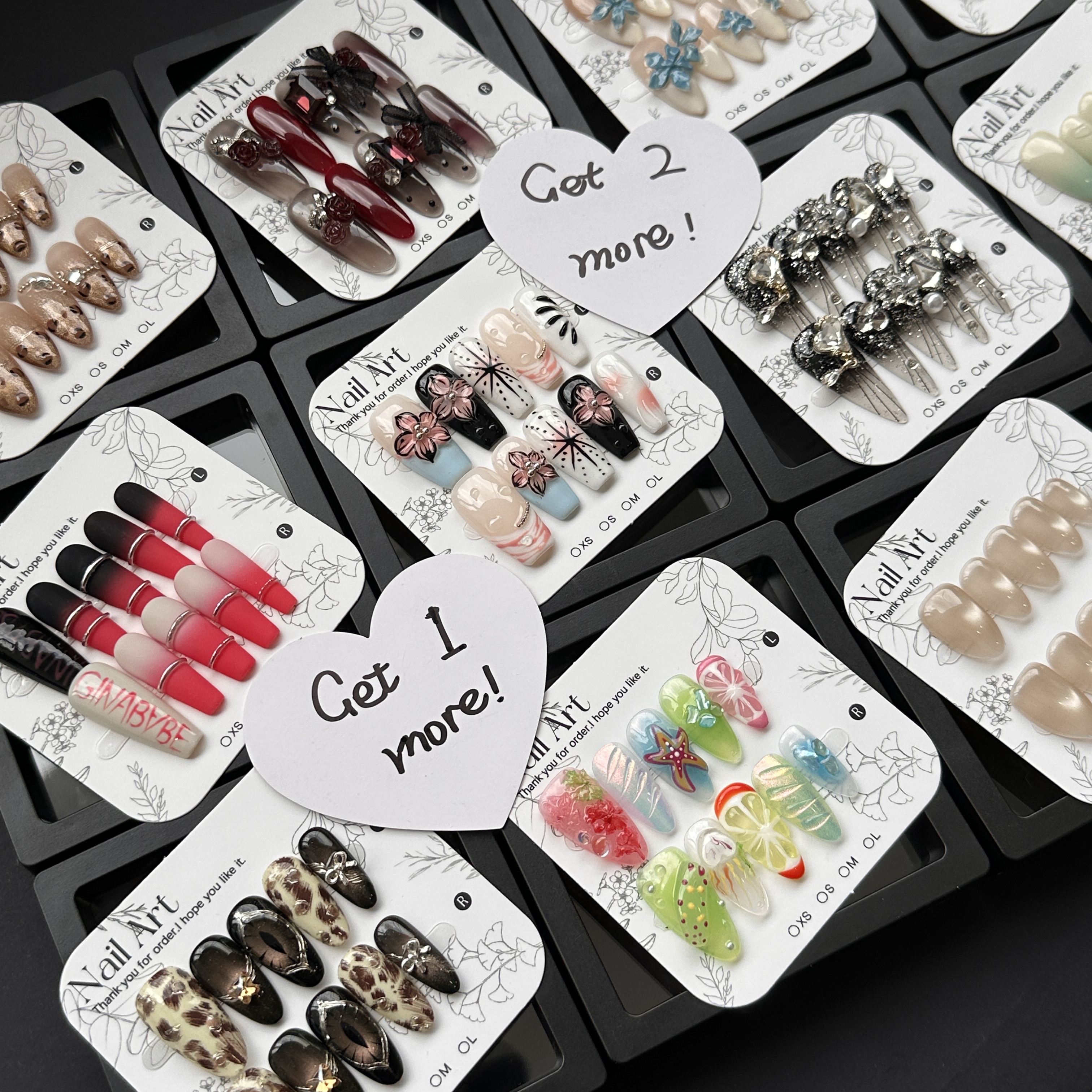 Lucky Draw | Handmade Press-on Nails