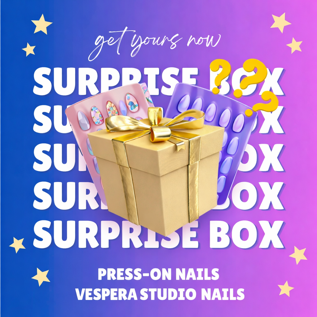 Handcrafted Press-On Nails Surprise Box