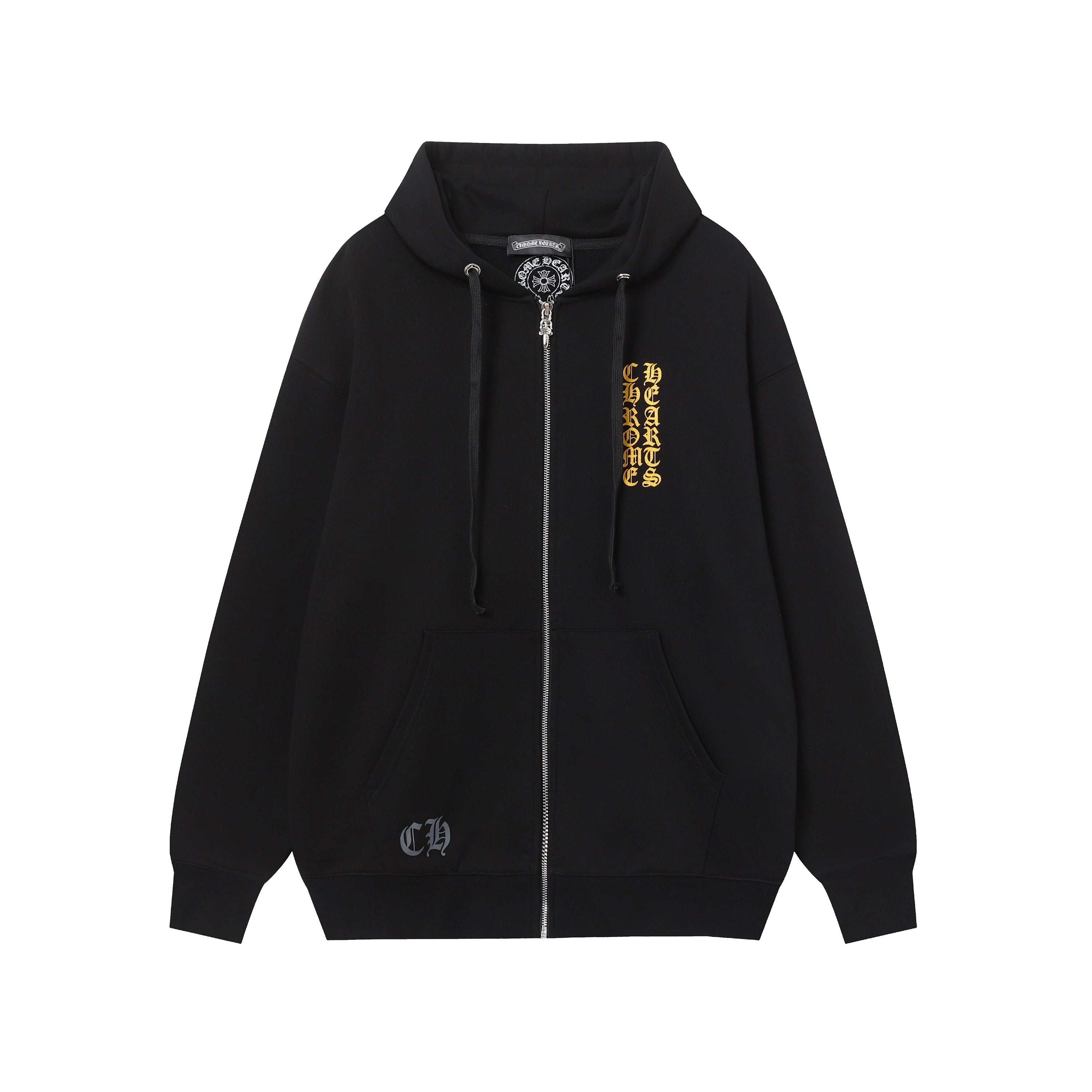 【クロムハーツ】 Chrome Hearts Zip Up Hoodie 9823 Tシャツ 長袖パーカー