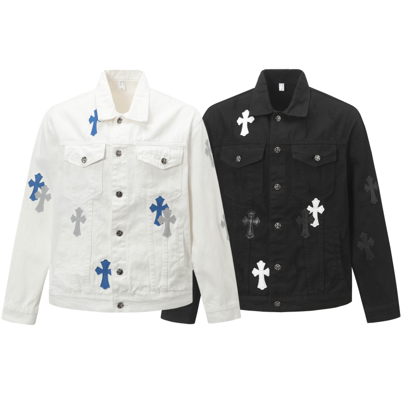 【Chrome Hearts】クロムハーツ 新作デニムジャケット Tシャツ