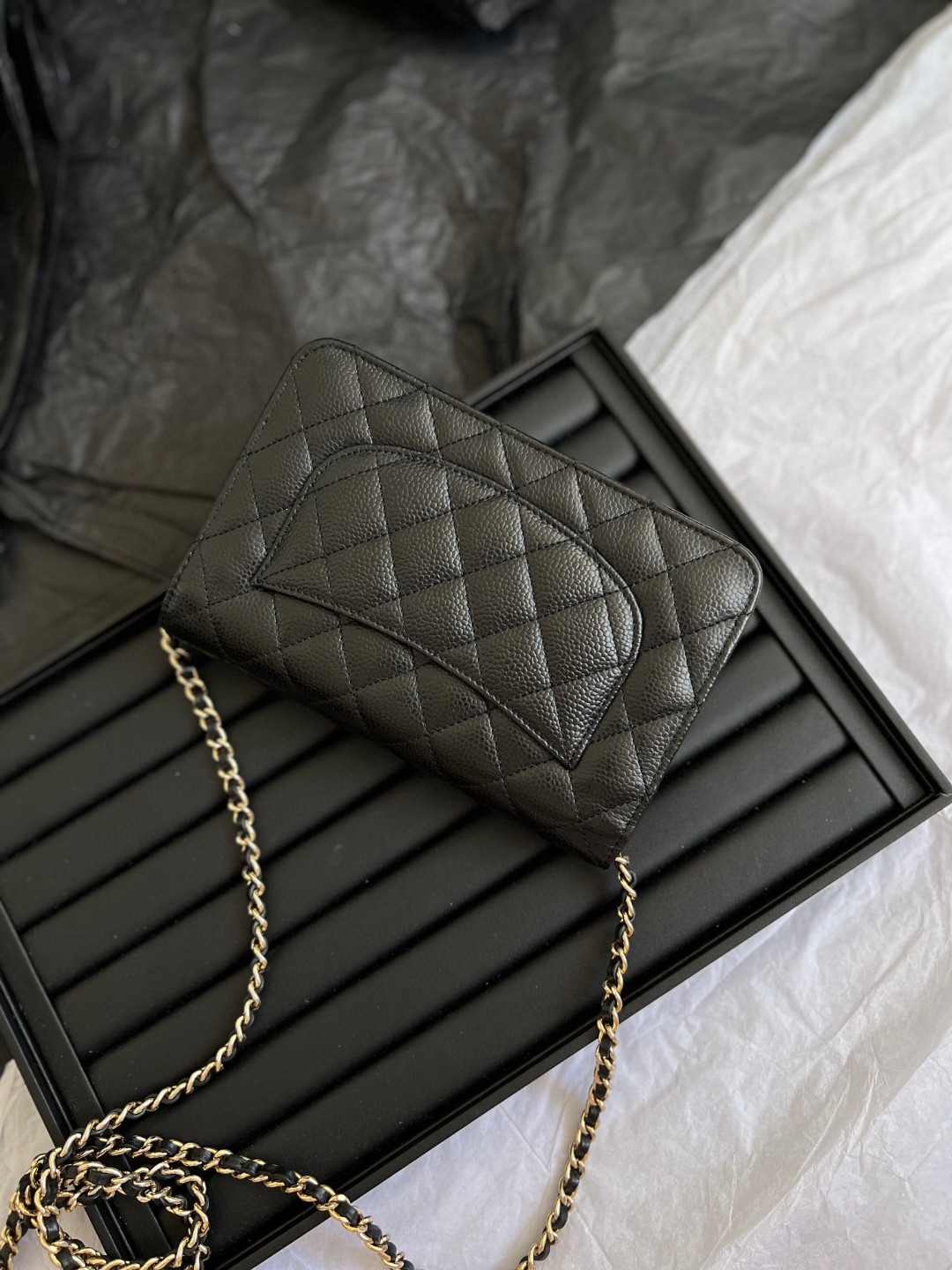 人気CHANELシャネル クラシック チェーンウォレット WOC AP0250