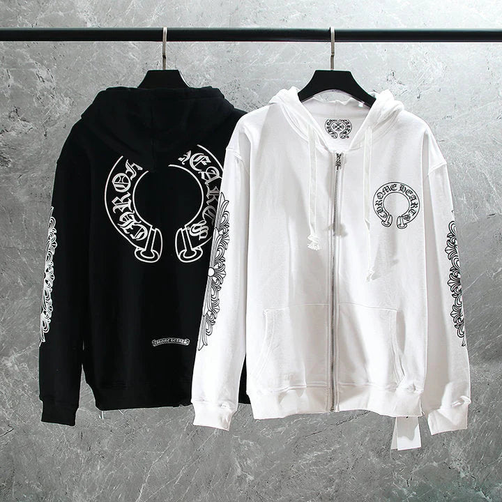 【クロムハーツ】 Chrome Hearts Zip Up Hoodie K5001 Tシャツ 長袖パーカー
