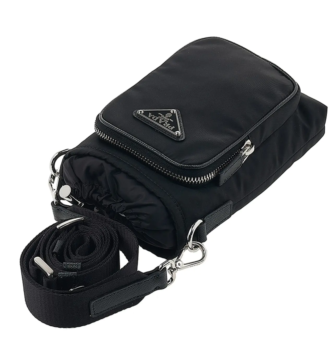 PRADA Re-Nylon スマホケース ショルダーバッグ☆