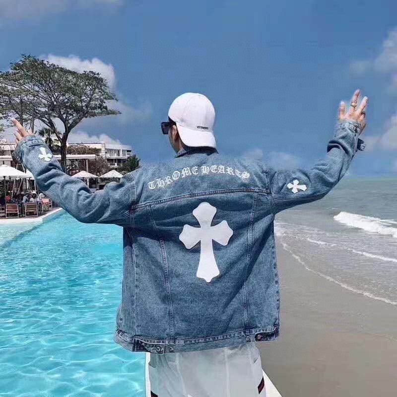 【Chrome Hearts】クロムハーツ 新作デニムジャケット Tシャツ