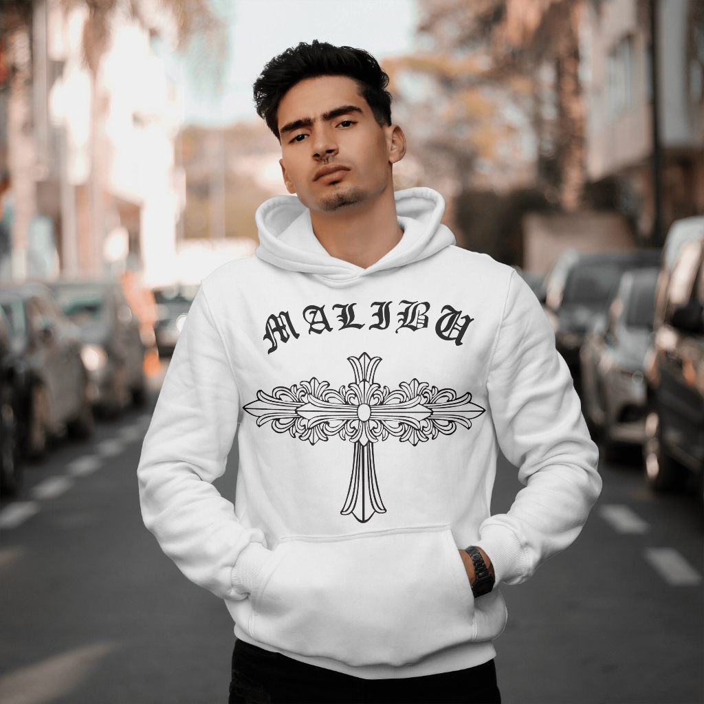Chrome Hearts クラシックなロゴプリントパーカー