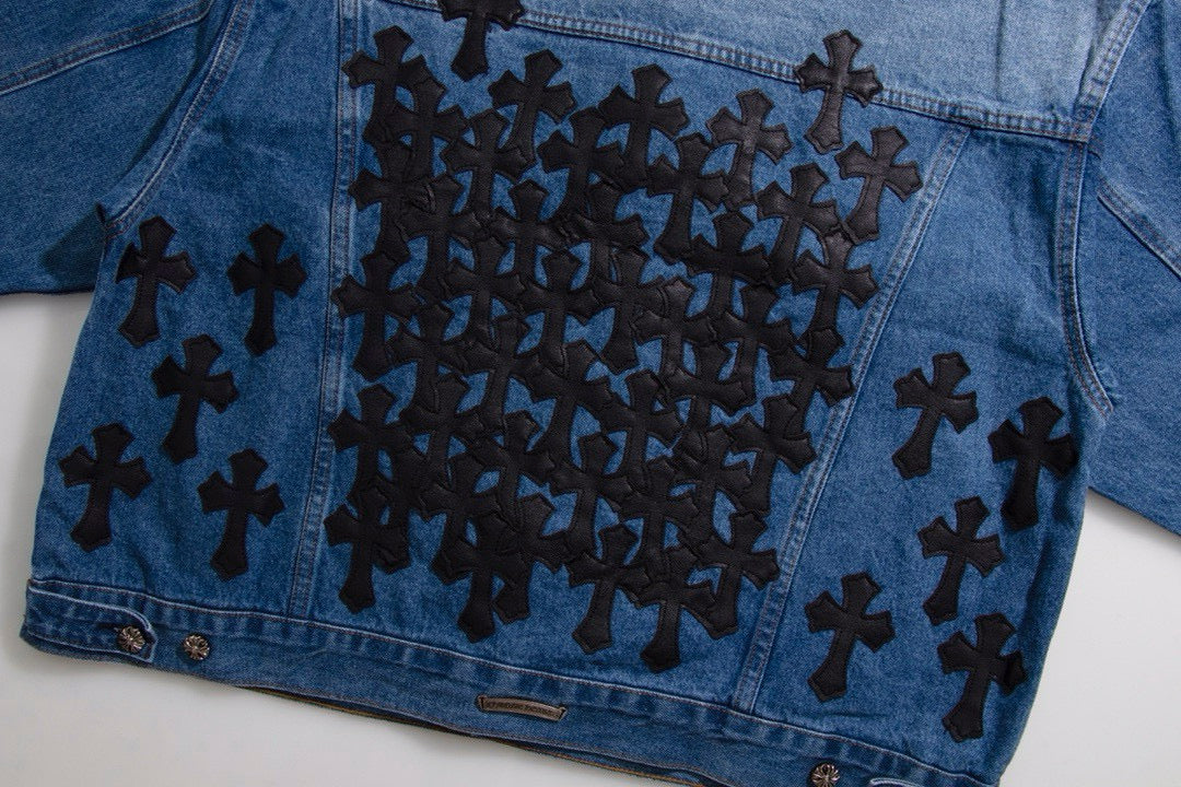 【Chrome Hearts】クロムハーツ 新作デニムジャケット Tシャツ