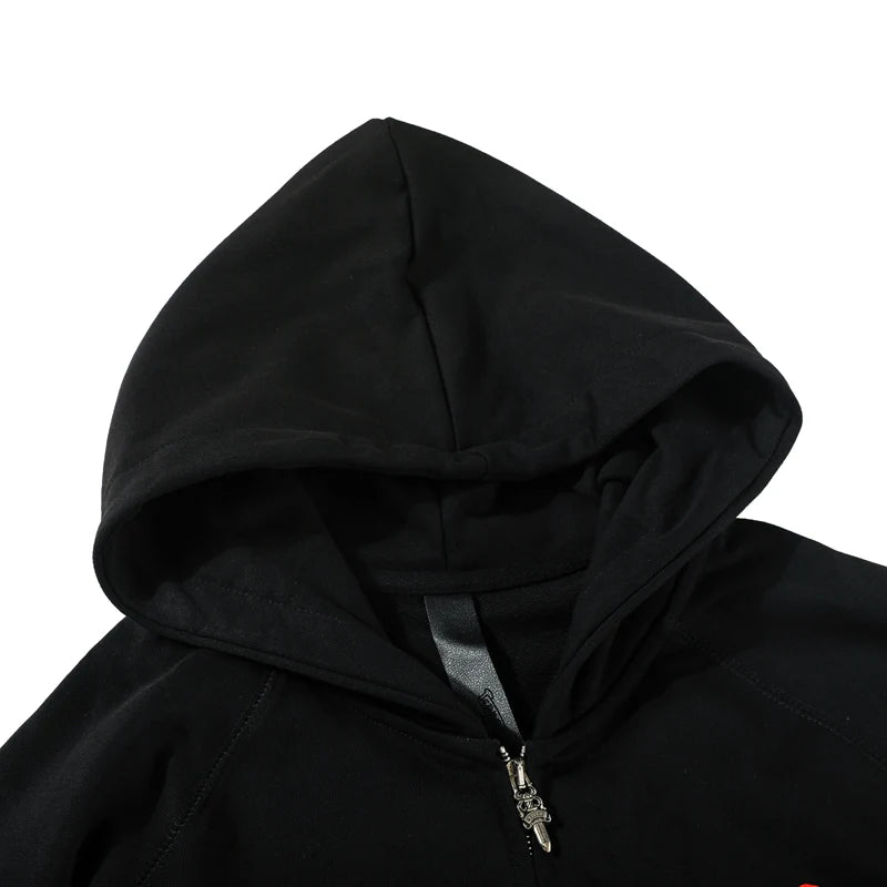 【クロムハーツ】 Chrome Hearts Zip Up Hoodie 8652 Tシャツ 長袖パーカー