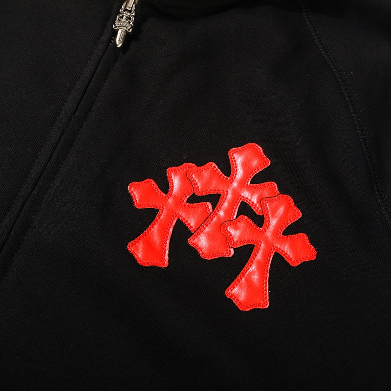 【クロムハーツ】 Chrome Hearts Zip Up Hoodie 8652 Tシャツ 長袖パーカー
