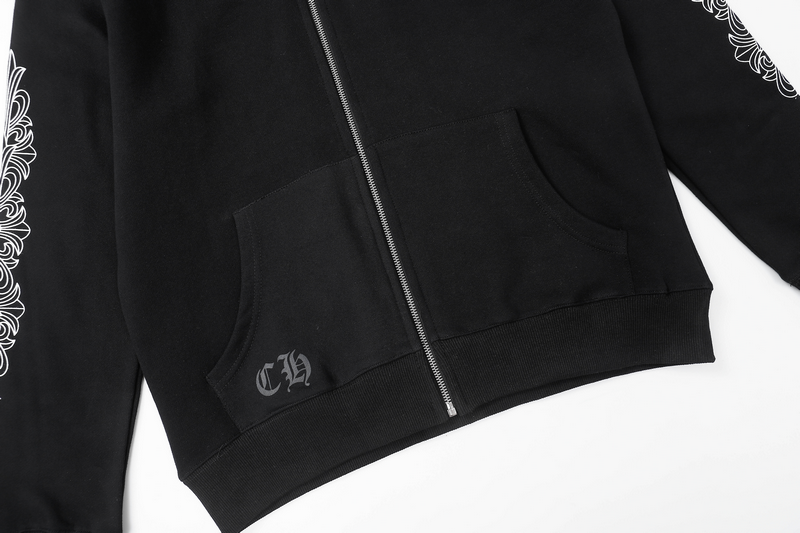 【クロムハーツ】 Chrome Hearts Zip Up Hoodie M8515 Tシャツ 長袖パーカー