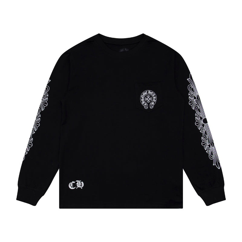 クロムハーツ/Chrome Hearts Sweatshirt  K8008 Tシャツ 長袖パーカー