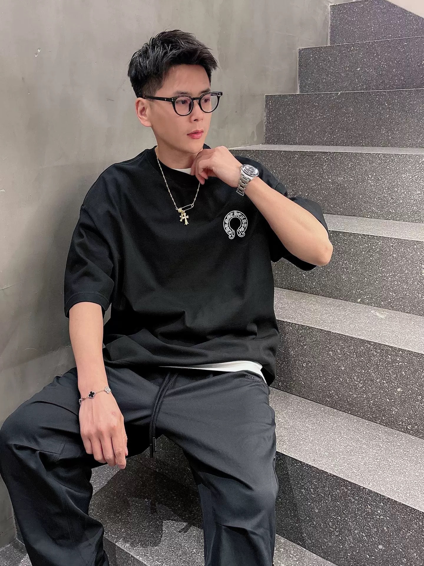 【Chrome Hearts】2025新作 クロムハーツ Tシャツ 男女兼用 高品質 半袖 CH048
