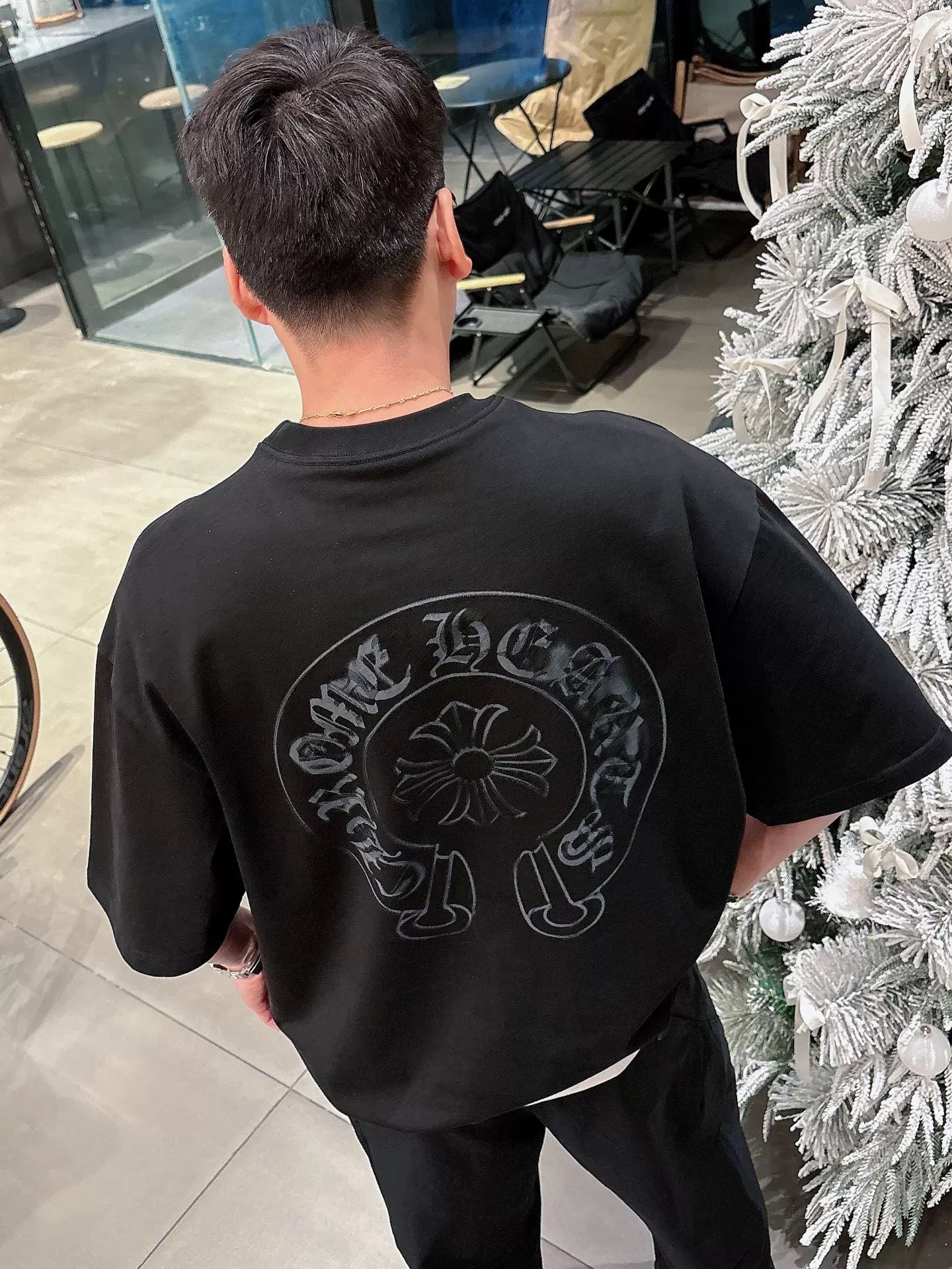 【Chrome Hearts】2025新作 クロムハーツ Tシャツ 男女兼用 高品質 半袖 CH048