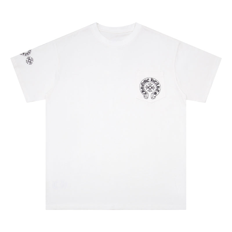 クロムハーツ Tシャツ 半袖 Chrome Hearts Multi Color Horse Shoe T-shirt K6048