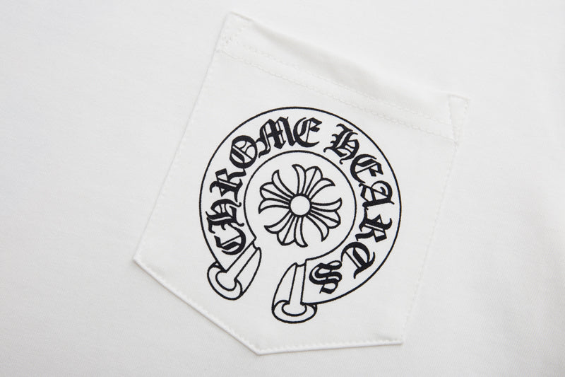 クロムハーツ Tシャツ 半袖 Chrome Hearts Multi Color Horse Shoe T-shirt K6048