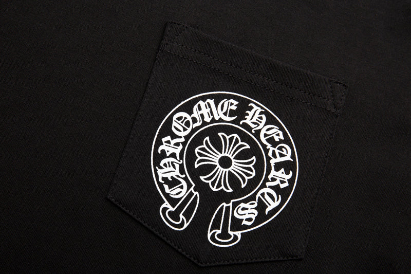 クロムハーツ Tシャツ 半袖 Chrome Hearts Multi Color Horse Shoe T-shirt K6048